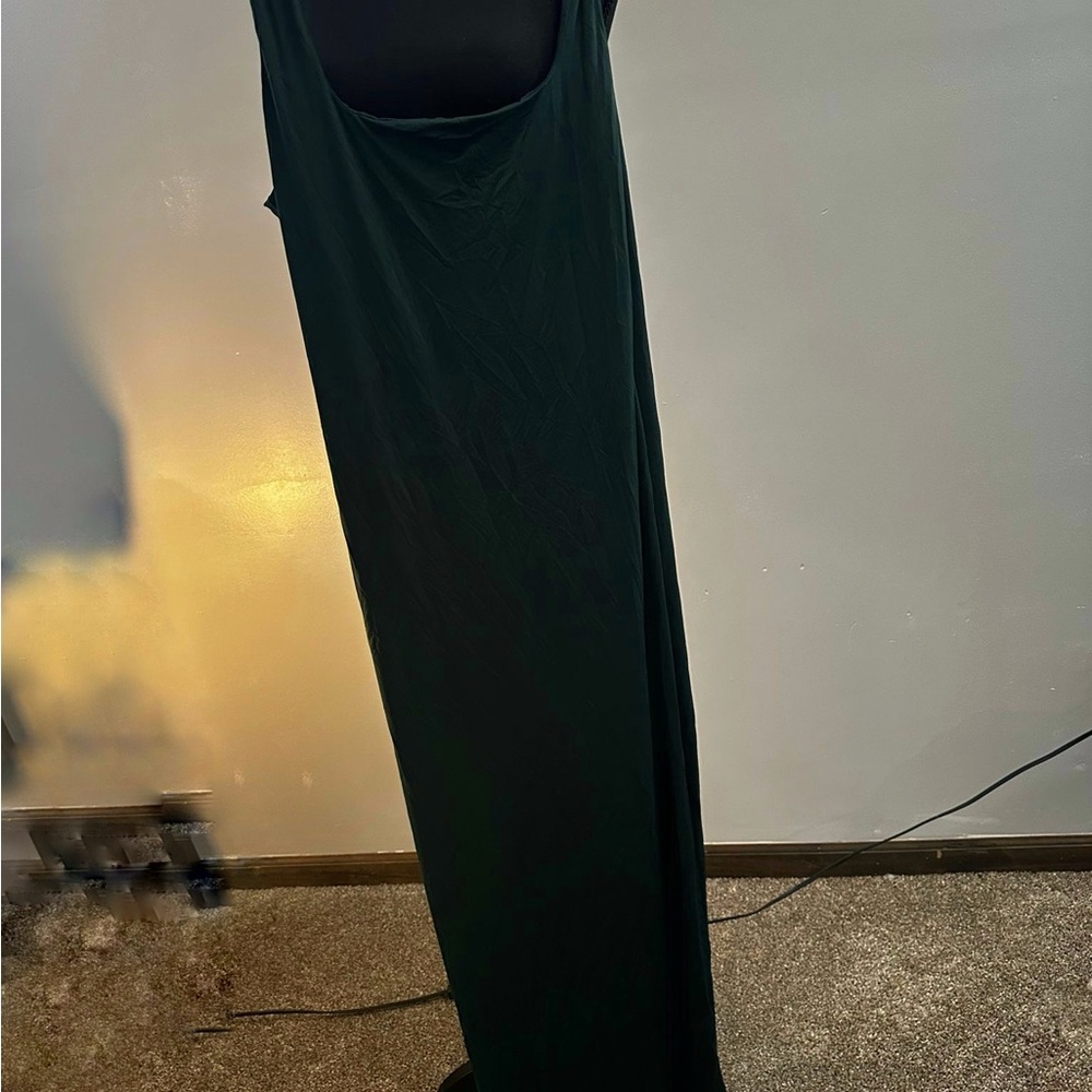 Elegant green Maxi Dress